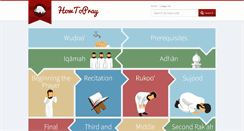 Desktop Screenshot of howtopray.com